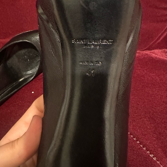 Saint Laurent Tribtoo pumps size 41 fits a 9.5-10 range shoe size black - Picture 7 of 7